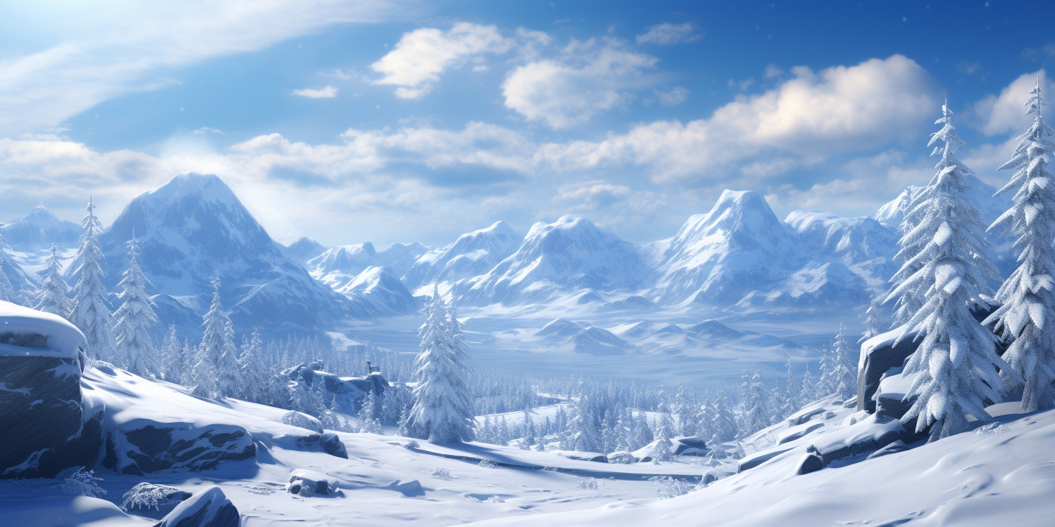 极寒环境,大雪纷飞,整体不要那么亮-小九的文本出图-自由创作作品