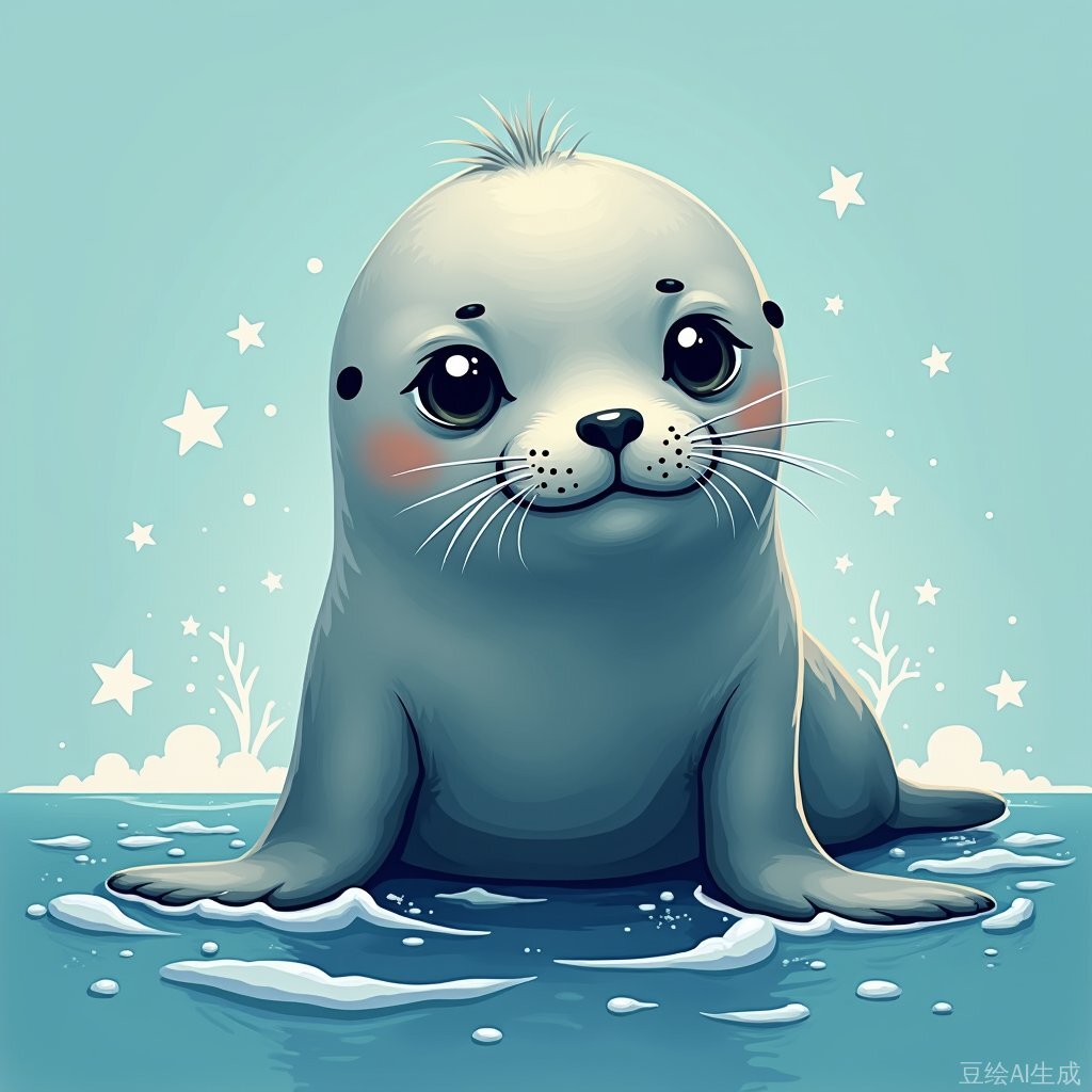 一只灰色的海豹宝宝藏在海滩上的冰下.看着摄像机， ——图库图片© maskalanam@gmail.com #565016194, image size:1024x1024