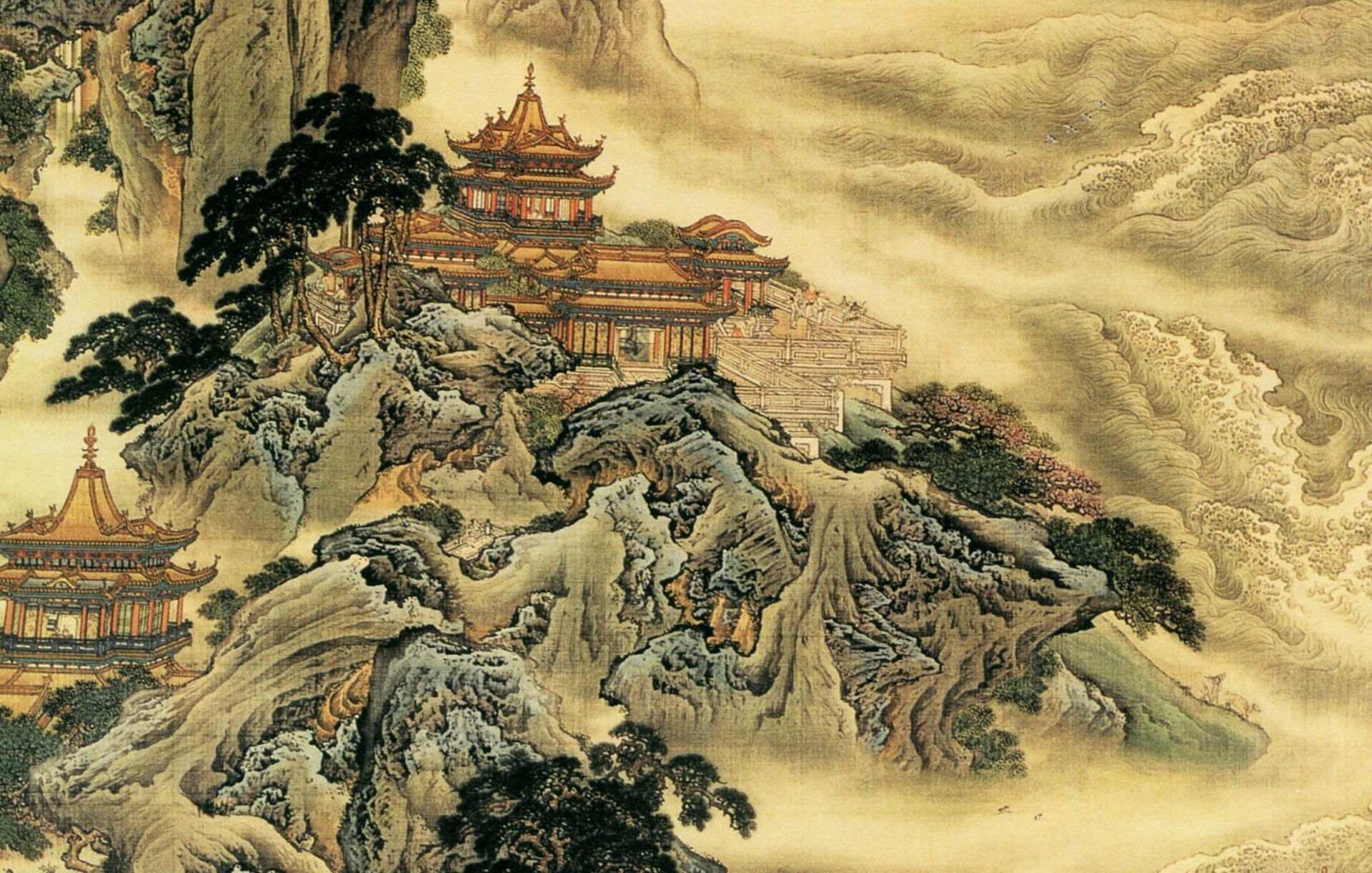 中国古神兽,龙,古代画风,古画-豆友SVTk的以图出图-通用模式作品